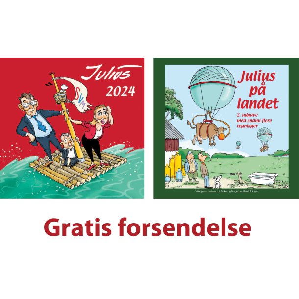Julius Tegninger 2024 + Julius p landet
